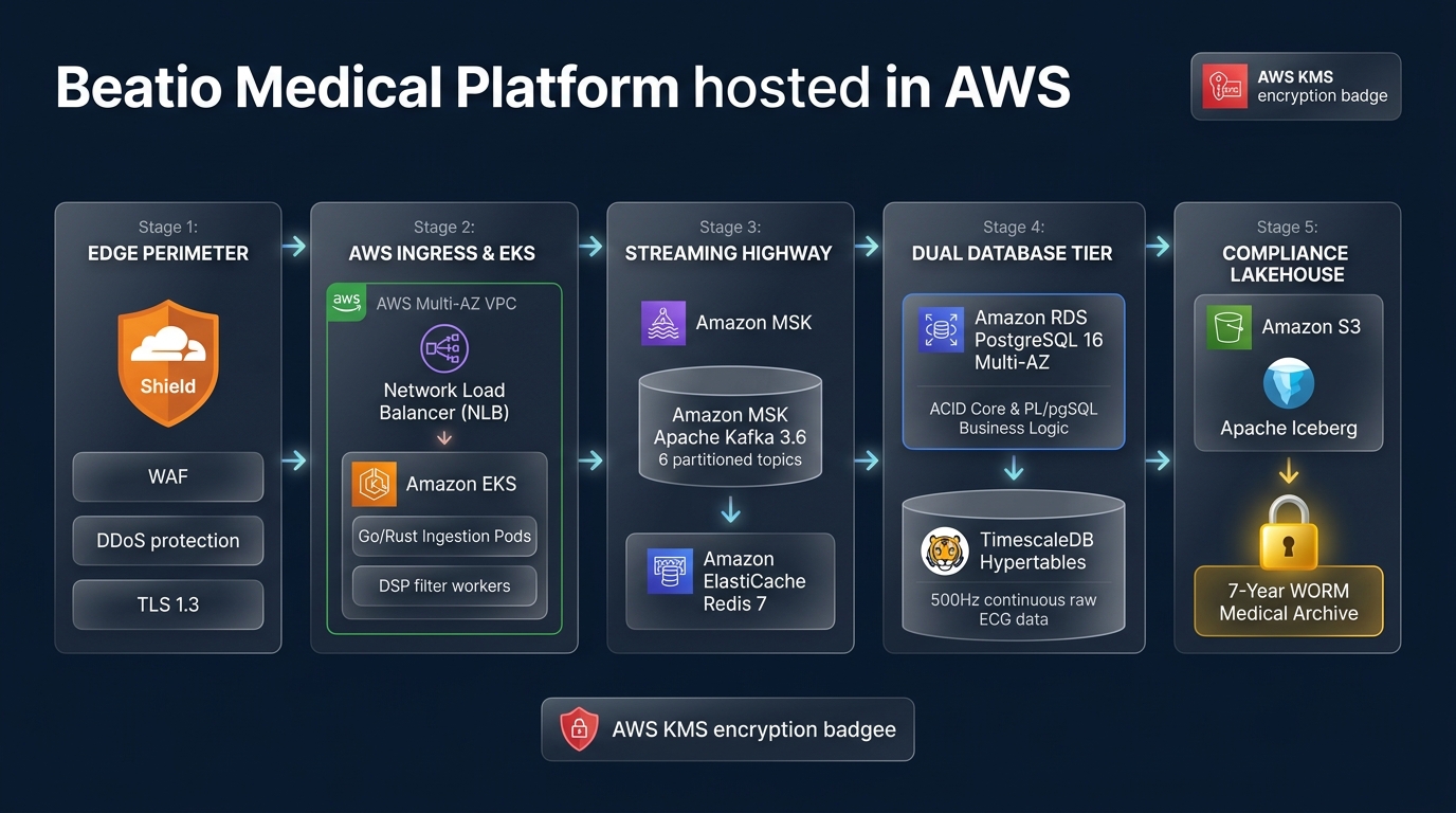 Beatio AWS Cloud Telemetry Architecture