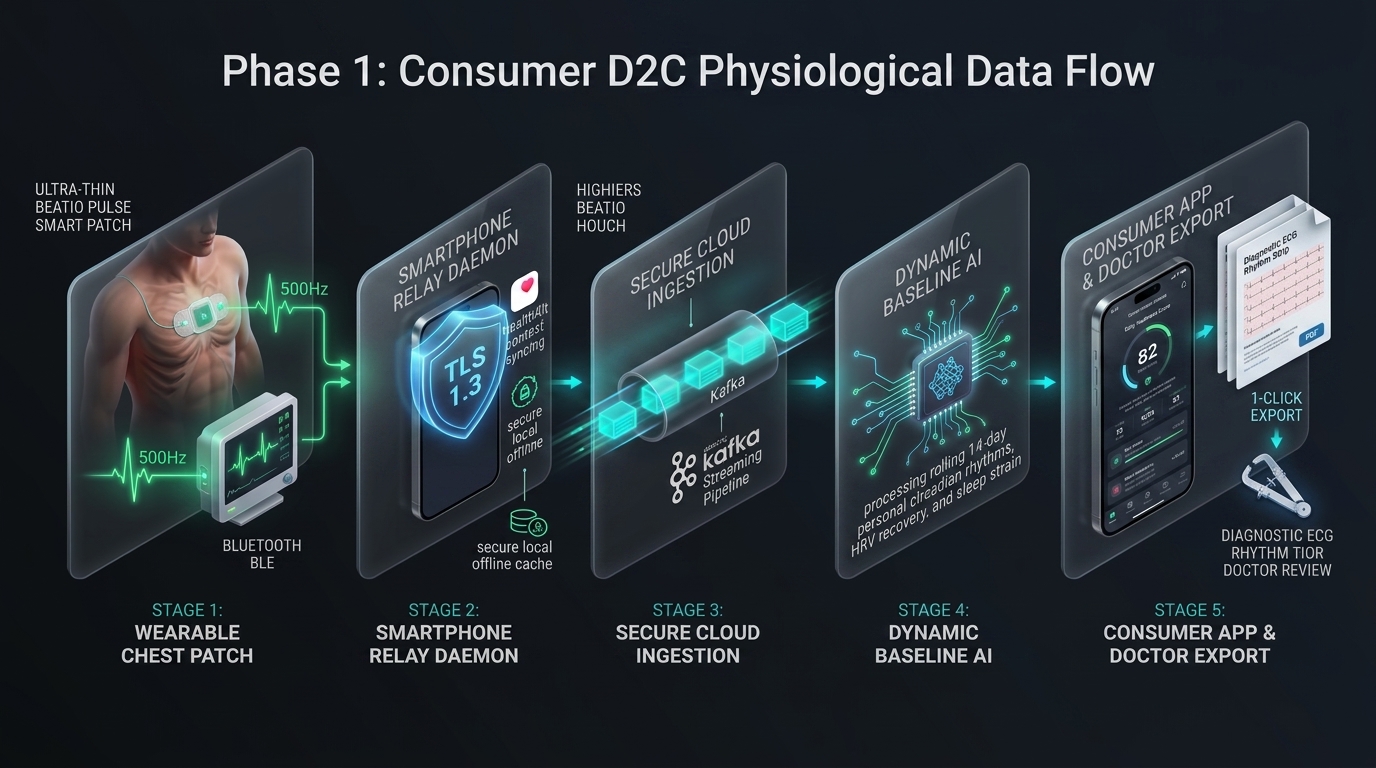 Phase 1 Consumer Longevity Telemetry Flow