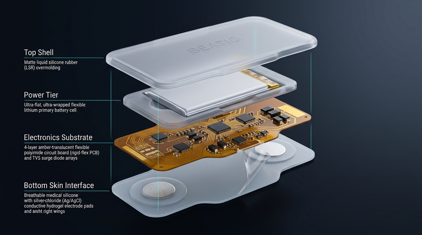Beatio Pulse Patch Exploded View